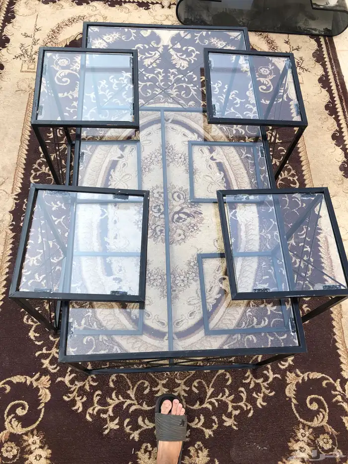 طاوله قزاز طقم للبيع 1