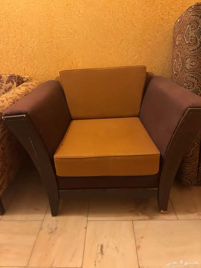 كنب مفرد إطار خشب 0