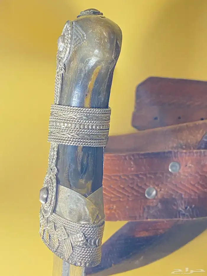 جنبيه قرن قديمه مقبض راهي 3