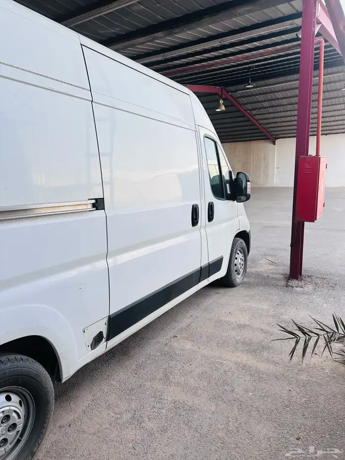 بيجو بوكسر باص بضاعه 2021 للايجار ثلاجه تبريد 8