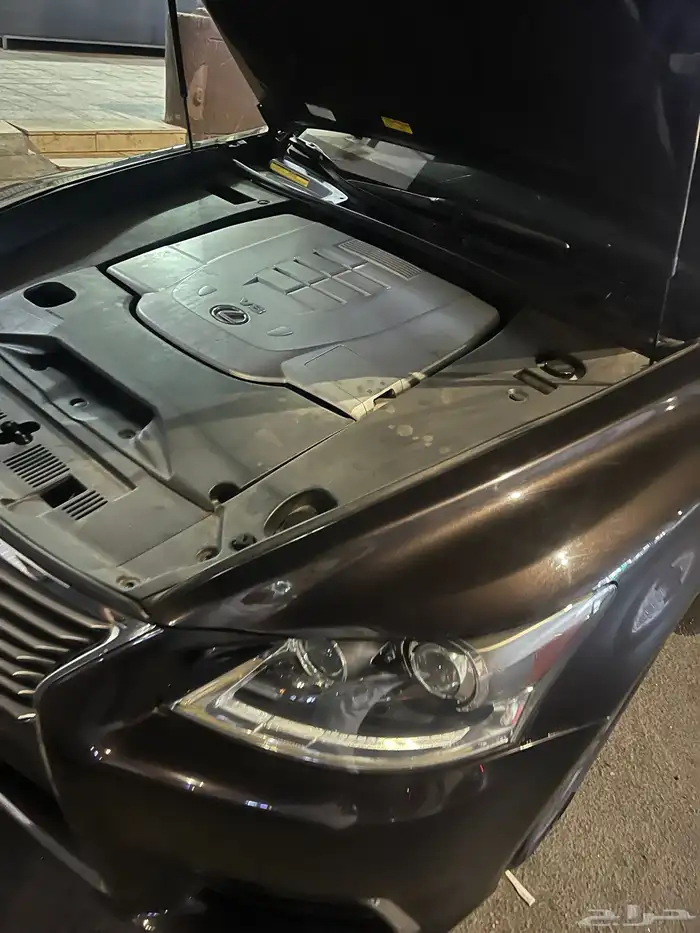 لكزس 460 ال اس لارج شاص طويل موديل 2013 وارد عبداللطيف جميل 14