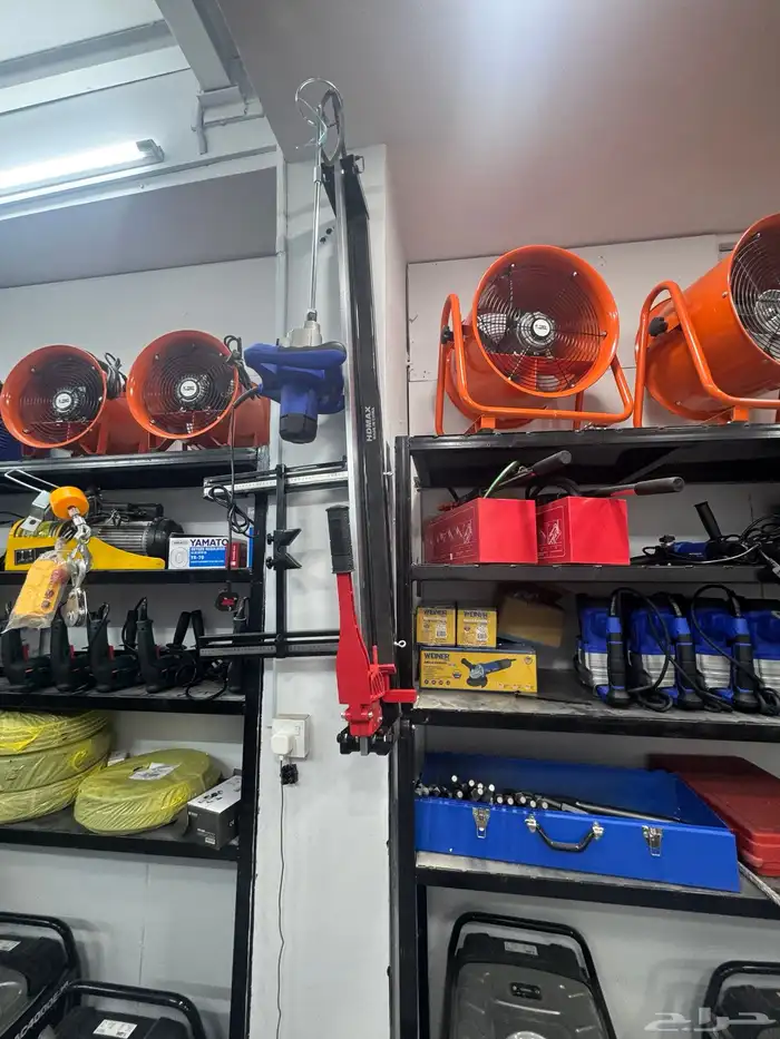 تأجير مولدات لحام ومولدات كهربا هوايات شفط دكاكات ونطاط 1