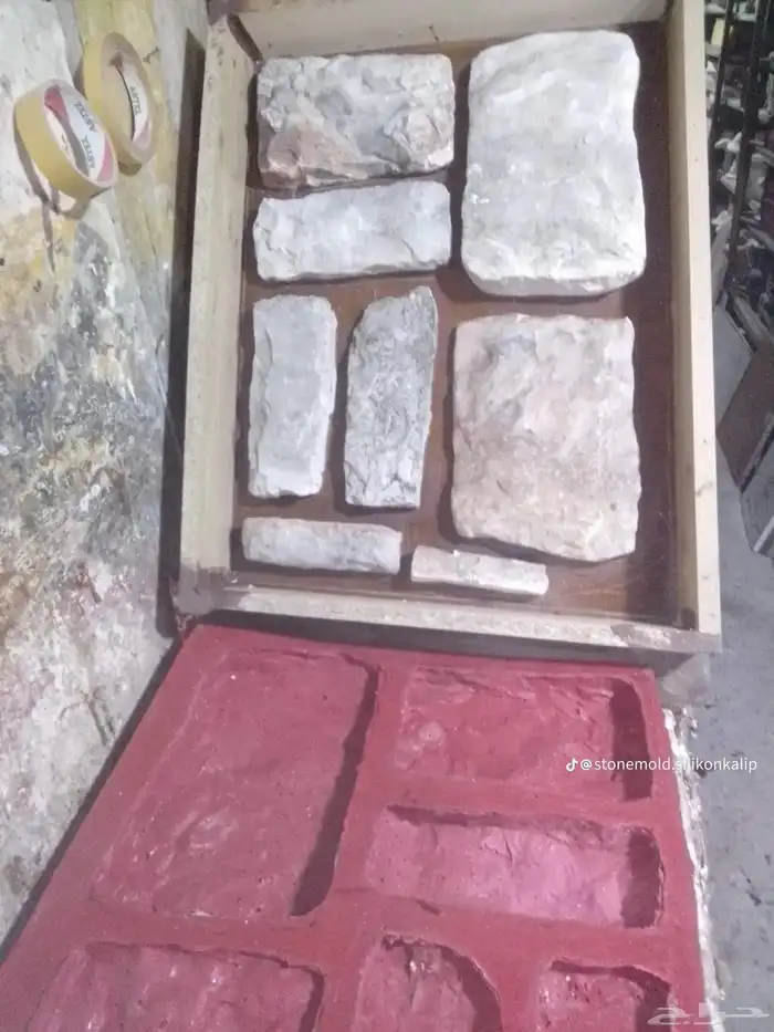 تصنيع قوالب سلكون ربل ديكورات ولحجر 20