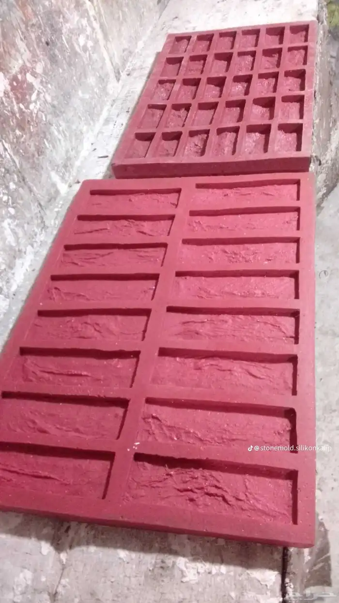تصنيع قوالب سلكون ربل ديكورات ولحجر 14