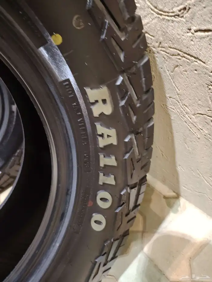 طقم كفرات حجري شبه جديد نوعها رود كروز 6