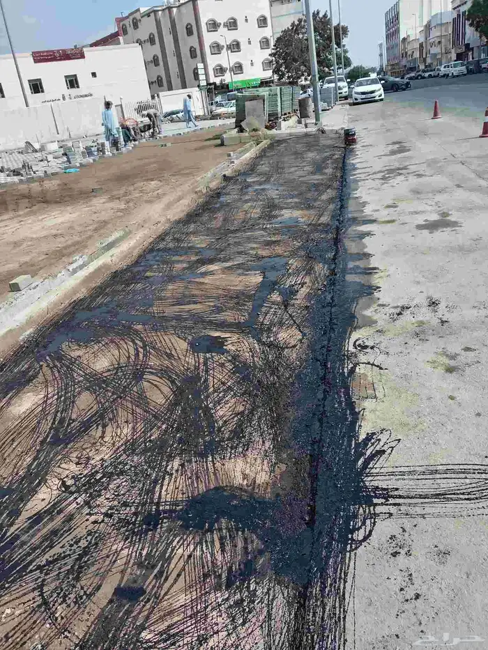 معليم زفلت موقف سيارات  عازل سطوخه حمامات خزان 1