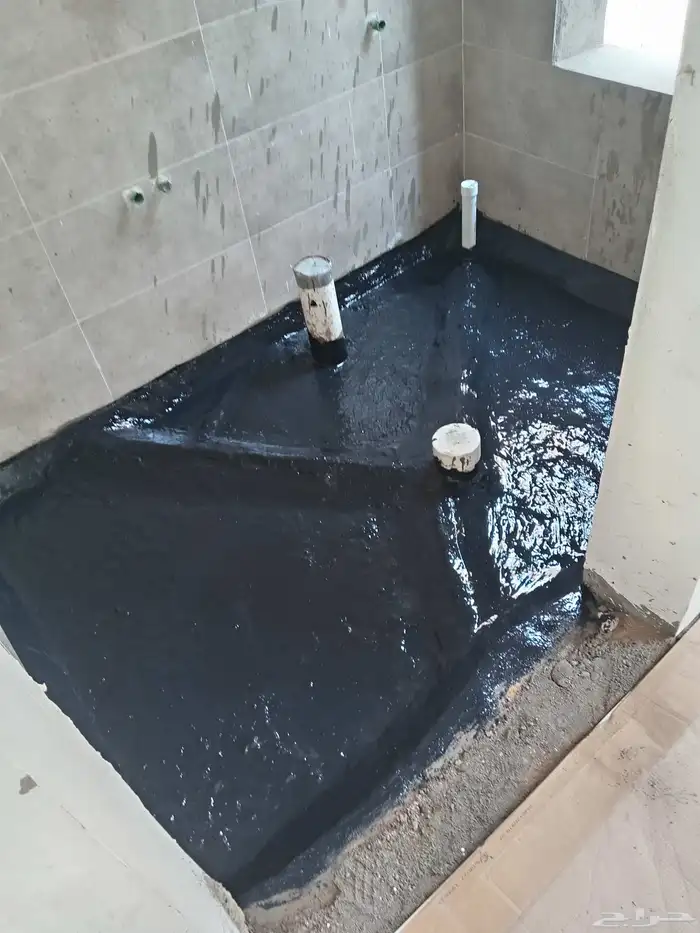 معليم زفلت موقف سيارات  عازل سطوخه حمامات خزان 9