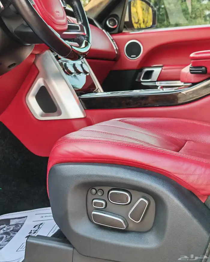 رينج روفر 2015 أوتوبيجرافي سوبر شارج أبيض لؤلؤي 30