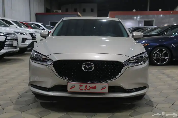 مازدا فئة 6 نص الفل مقاعد جلد شاشه 2025 شبه الجديد 1