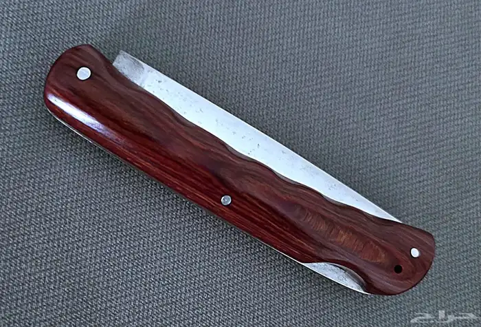 سكين ام سطرين الالمانية مقبض مموج نادر (المقاس الكبير) 6