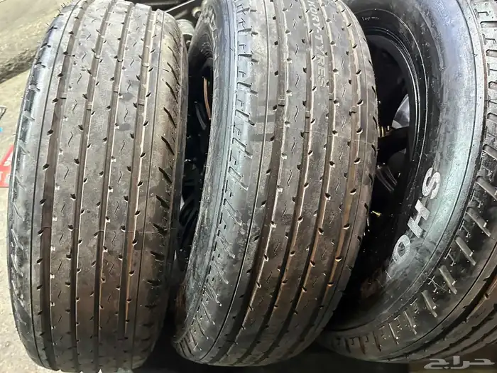 كفرات شاهين مع جنوط برايد اصدار الجديد 6 مسمار مقاس 17 19