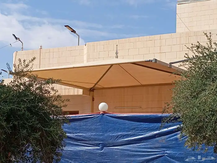 مظلات سواتر تركيب 2