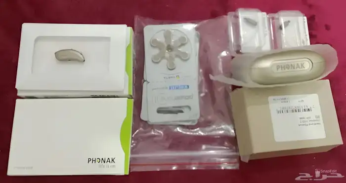 سماعات Phonak طبيه (جديده لم تستخدم) 0