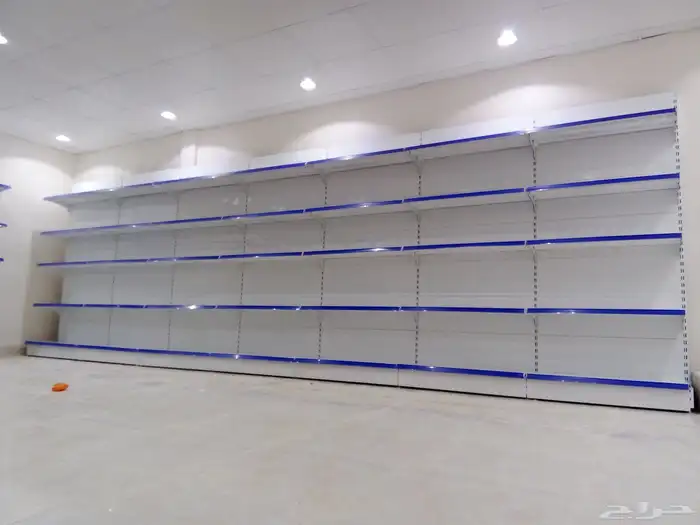 رفوف سوبر ماركت رفوف صيدليات رفوف تخزين منزليه مستودعات 6