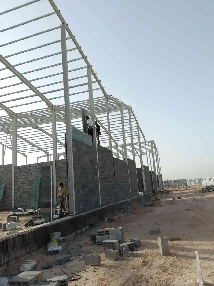 شركة أساس ميعاد مقاولات عامه تنفيذ مصانع. هناجر. فل سترحات 9