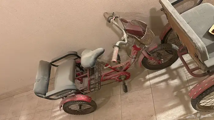 سياكل ثلاث كفرات مع كرسي 0