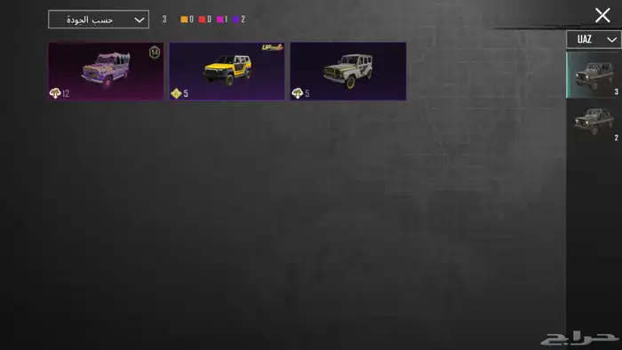 للبيع   حساب PUBG نادر وفخم السعر فوق1000 ريال 16