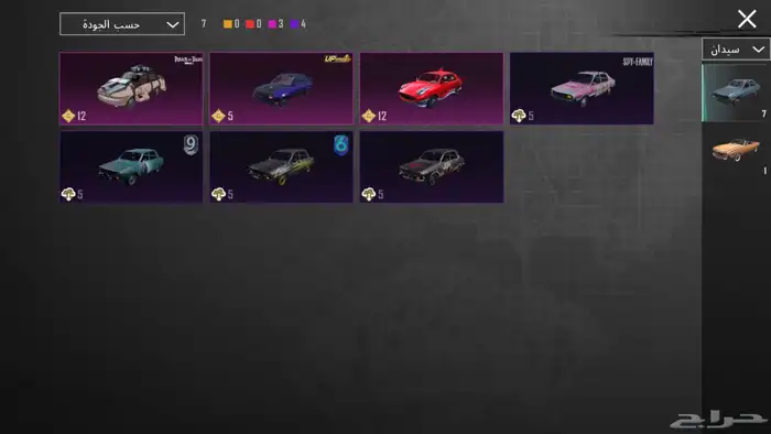 للبيع   حساب PUBG نادر وفخم السعر فوق1000 ريال 18