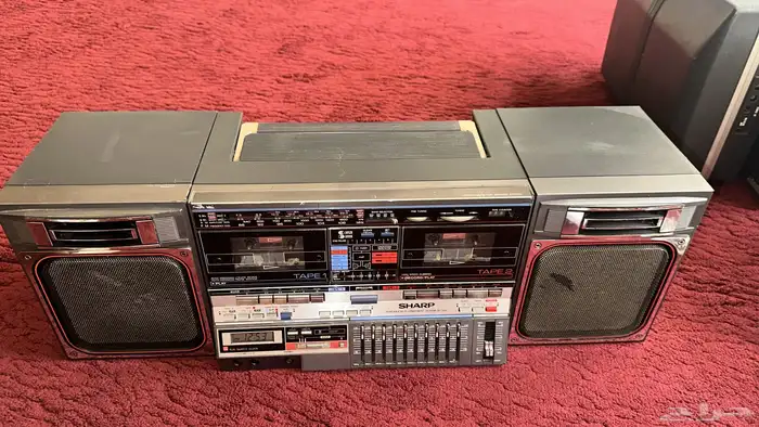 مسجل شارب كاسيت و راديو صناعه ياباني 4