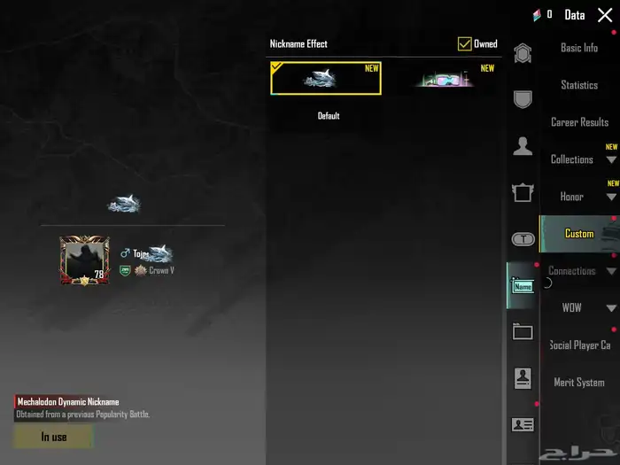 حساب ببجي فخم 43