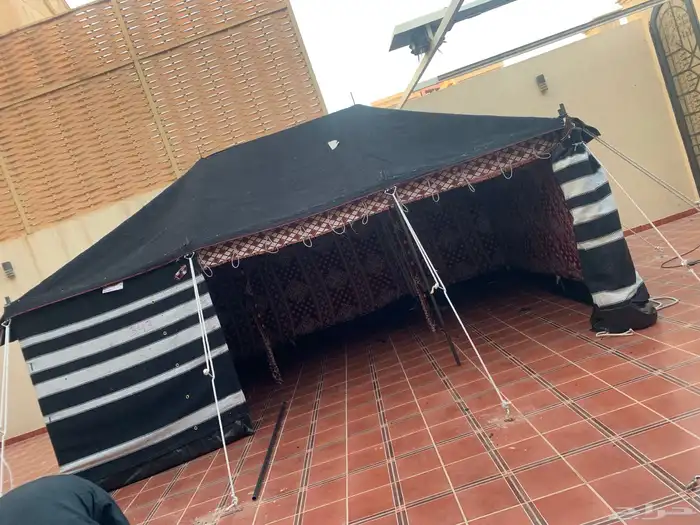 بيت شعر ابيض اوسود جميع المقاسات وخيم 21