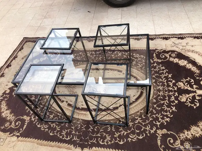 طاوله قزاز طقم للبيع 0