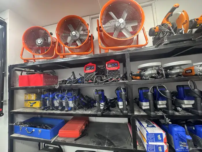 تأجير مولدات لحام ومولدات كهربا هوايات شفط دكاكات ونطاط 0