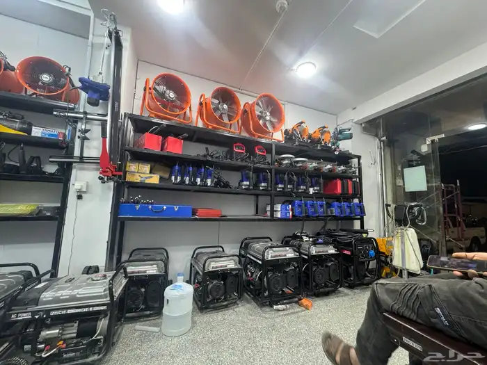 تأجير مولدات لحام ومولدات كهربا هوايات شفط دكاكات ونطاط 16