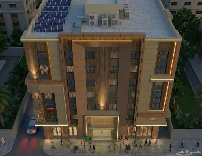 تصميم واجهات فنادق مباني تجارية ( تجاري وصناعي ) 12