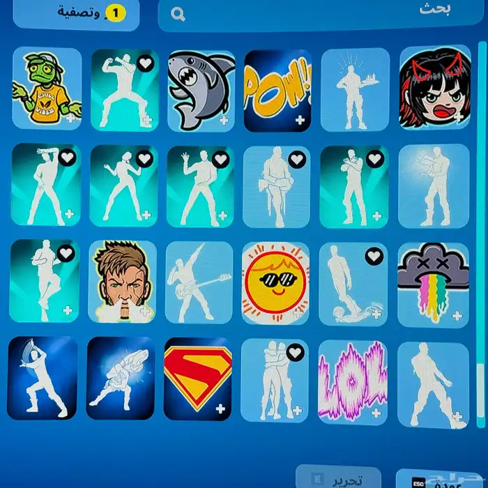 حساب فورت للبيع 24