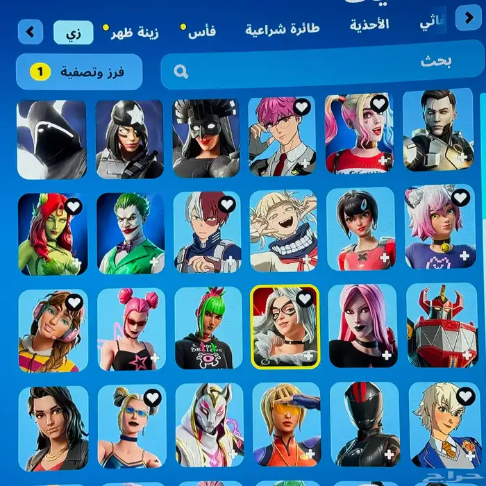 حساب فورت للبيع 1