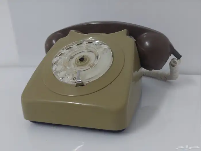 تلفون قديم انتيكا قرص عمره اكثر من 50 سنة 8