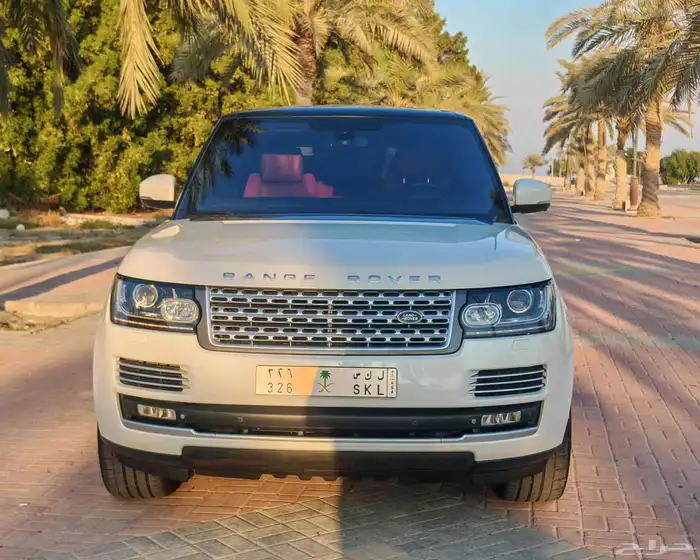 رينج روفر 2015 أوتوبيجرافي سوبر شارج أبيض لؤلؤي 3