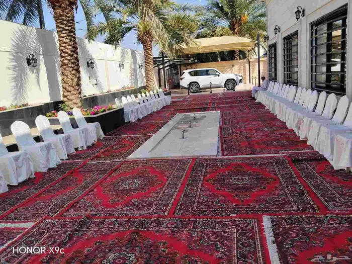 تأجير لاوازم افراح ومناسبات بيوت شعر وخيام وكراسي وفرش طولات 1