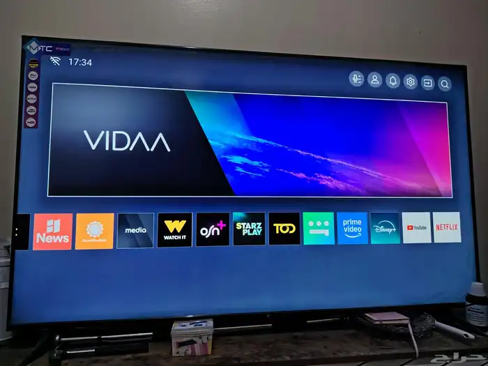 تلفزيون ام تي سس 65 بوصه. tv mtc 65 1