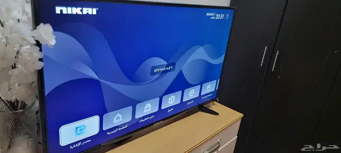 شاشه سمارت من NIKAI مستخدم لشهر واحد فقط فل HD الموقع ا 0