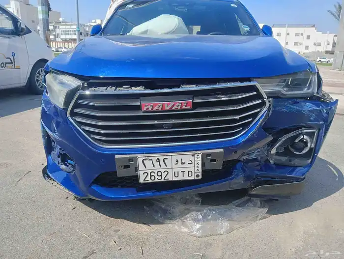 هافال H6 TURBO هافال2019 H6 ازرق بانوراما فل كامل مقاعد جلد 15