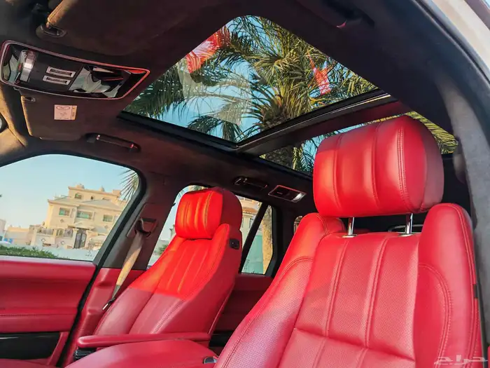 رينج روفر 2015 أوتوبيجرافي سوبر شارج أبيض لؤلؤي 33