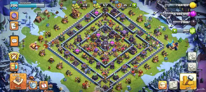 للبيع قرية كلاش اوف كلانس لفل 15 0