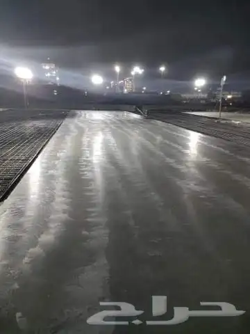 Concrete fan casting 3