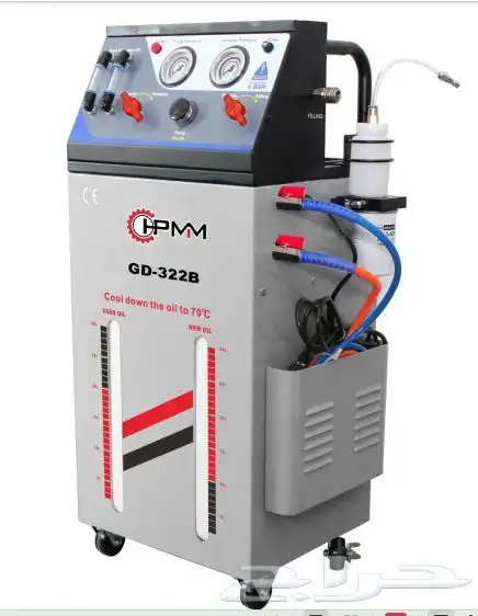 تغير زيت الجير بالجهاز 100 0