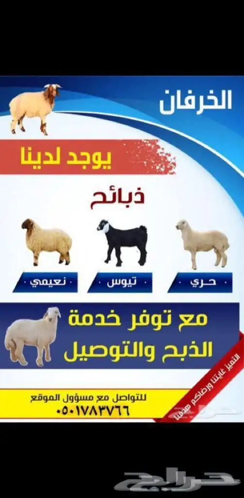 ذبايح للبيع 0