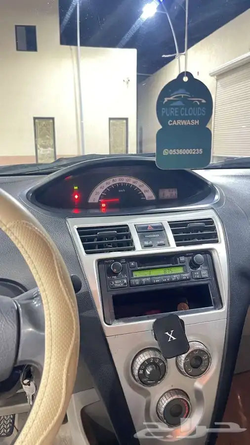 يارس 2008 قير ومكينه شرط ومتحركاتها طيبه القير عادي 7