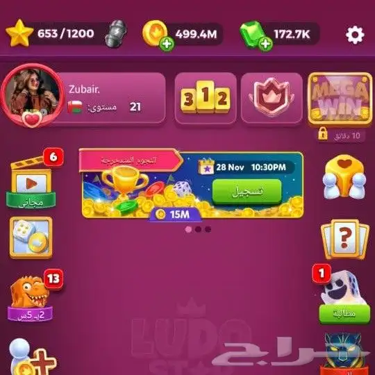 حساب لودو جواهر 0