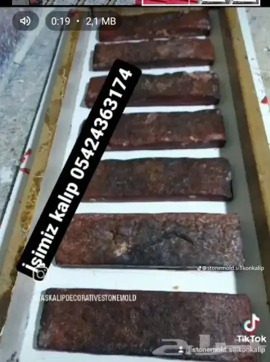 تصنيع قوالب سلكون ربل ديكورات ولحجر 8