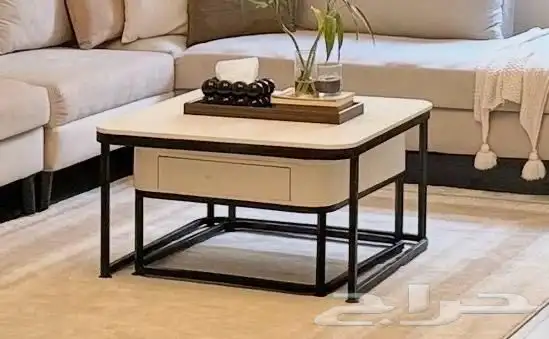 طاوله من الرخام قطعتين 0