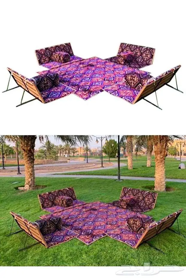 جلسات ومدات للرحلات والتخييم ماركة القناص العربي 15