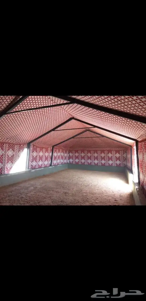 بيت شعر ابيض اوسود جميع المقاسات وخيم 12