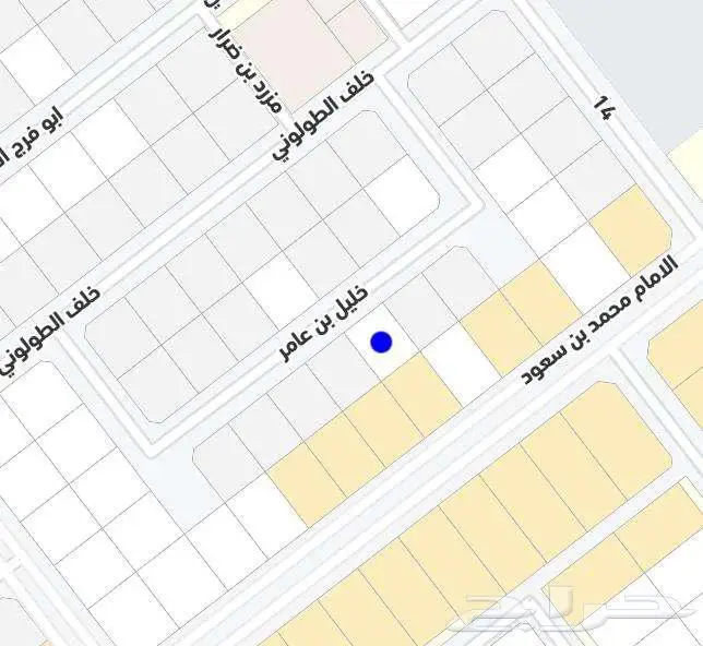 ارض للبيع حي المنار شمالية مساحة 720 1