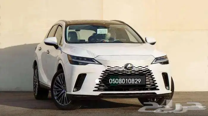 لكزس RX350 h ابيض فل2024 33